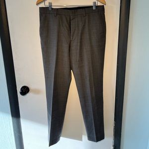 J. Crew 4 Season Wool Ludlow trouser. Slate Grey. Size 32X30